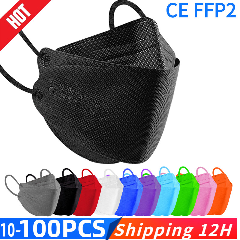 Disposable Surgical Mask - Mascarilla de pescado KN95 Mascarillas FPP2