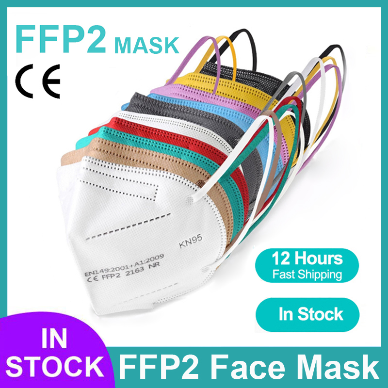 Disposable Mask Blue - Mascarillas FFP2 de 5 Capas, Aprobadas