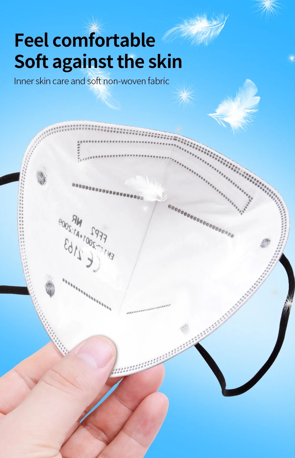 Mascarillas FFP2 de 5 Capas, A - Disposable Mask Blue reseña y precio