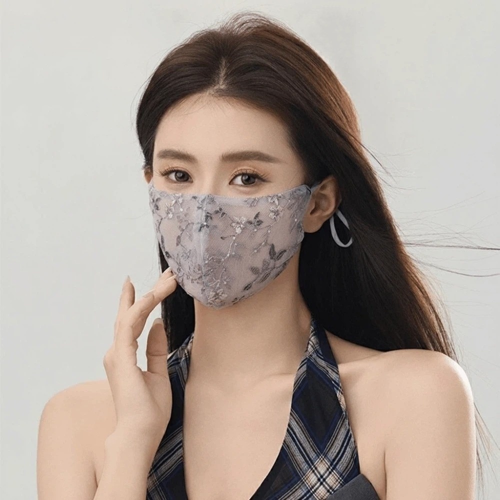 Máscara de encaje de verano co - Respirator Half Face reseña y precio