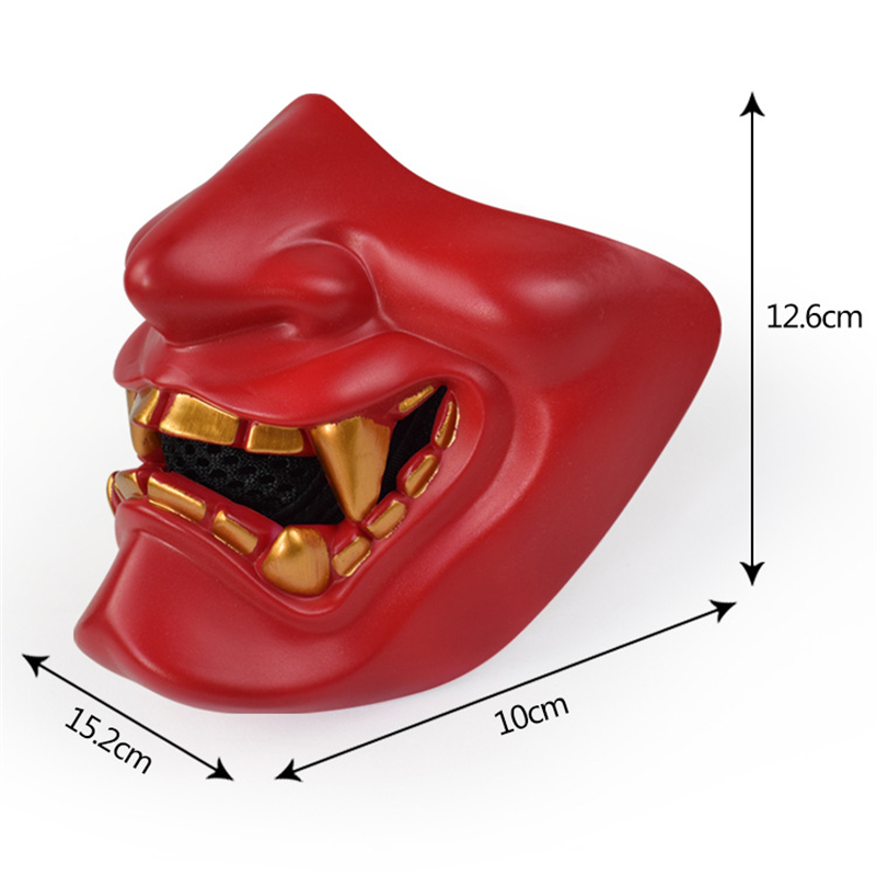 Máscaras Half Oni Cosplay deco - Respirator Half Face reseña y precio